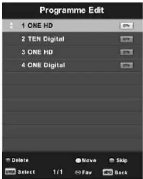 Vivax TV-40LE78T2S2 - Program Edit (Uređivanje programa) - 2