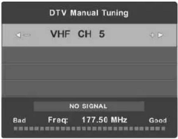 Vivax TV-40LE78T2S2 - DTV Manual Tuning (DTV Ručno ugađanje) - 1