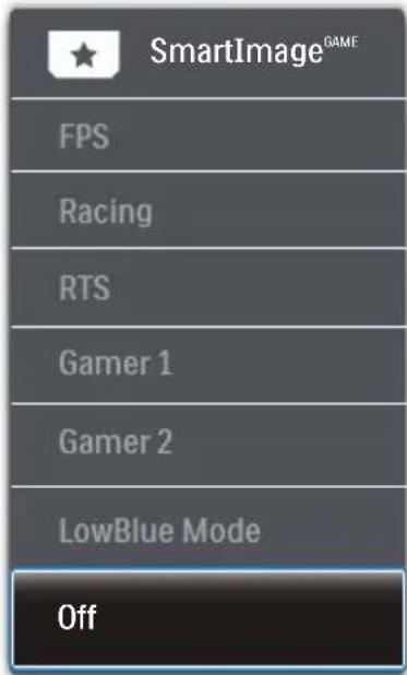 SmartImageGAME FPS Racing RTS Gamer 1 Gamer 2 LowBlue Mode Off