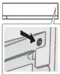 PANASONIC CU-YE9RKE - Przycisk automatycznego włączania/wyłączania - 1