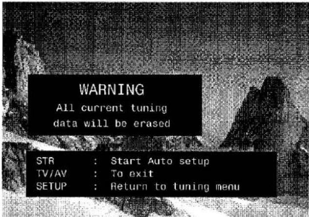 PANASONIC TX-32PK3L - The Auto setup menu will allow you to automatically retune the TV to your local stations. It is useful if you move to a different region - 3