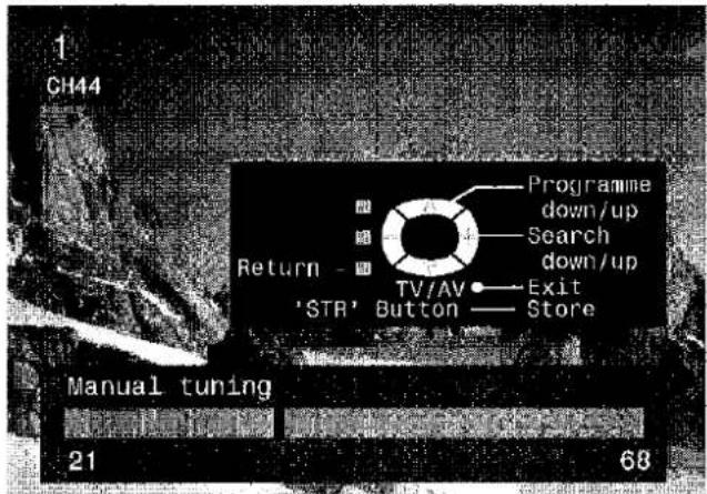 PANASONIC TX-32PK3L - Manual tuning of the programme positions is available either from the On Screen Display menu or from the front panel controls - 2