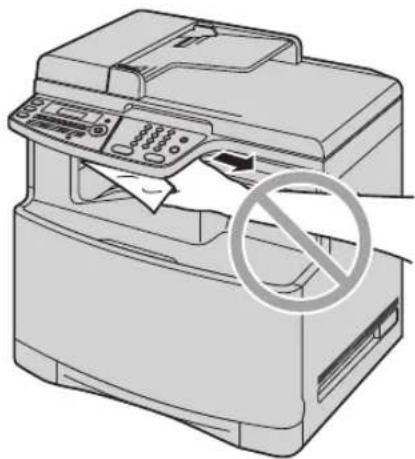 PANASONIC KX-MC6020PD - Ostrzeżenie: - 1