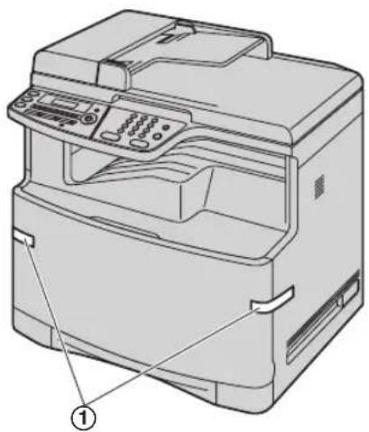 PANASONIC KX-MC6020PD - Usuwanie taśmy zabezpieczającej - 1