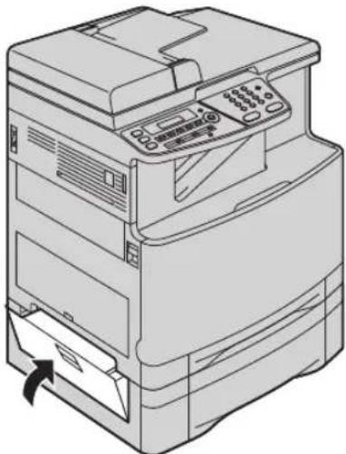 PANASONIC KX-MC6020PD - Jeżeli papier zablokował się w pobliżu podajnika opcjonalnego - 3