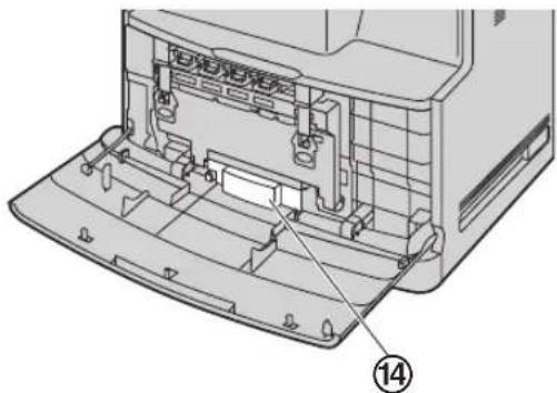 PANASONIC KX-MC6020PD - Widok z przodu - 2