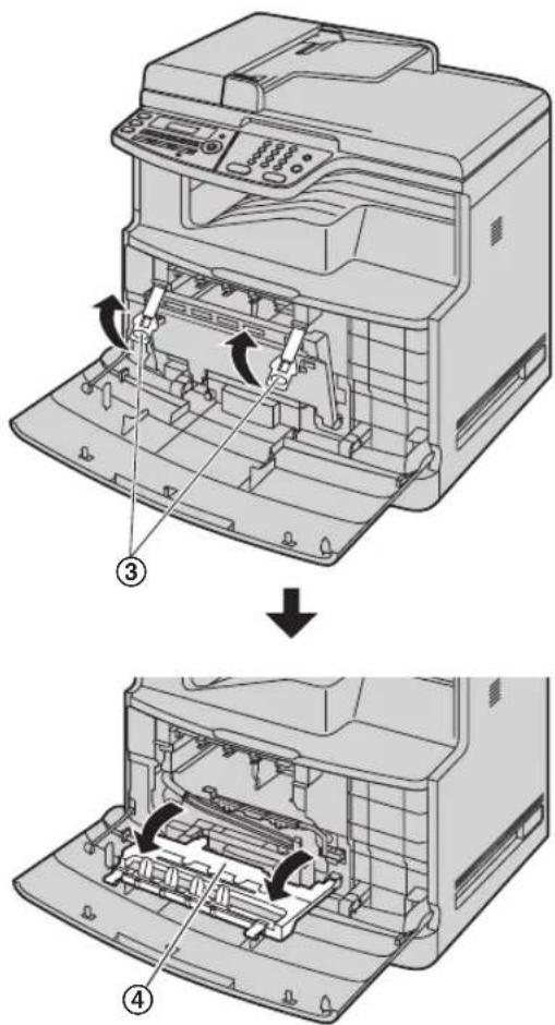 PANASONIC KX-MC6020PD - Ostrzeżenie: - 3