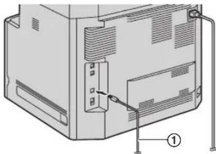 PANASONIC KX-MC6020PD - W przypadku połączenia USB: - 1