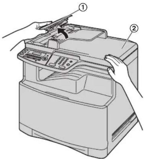 PANASONIC KX-MC6020PD - Ostrzeżenie: - 2