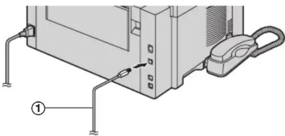 PANASONIC KX-MB783PD - W przypadku połączenia USB: - 1