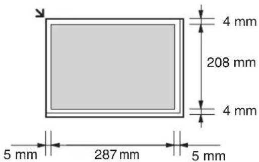 4 mm 208 mm 4 mm 5 mm 287 mm 5 mm