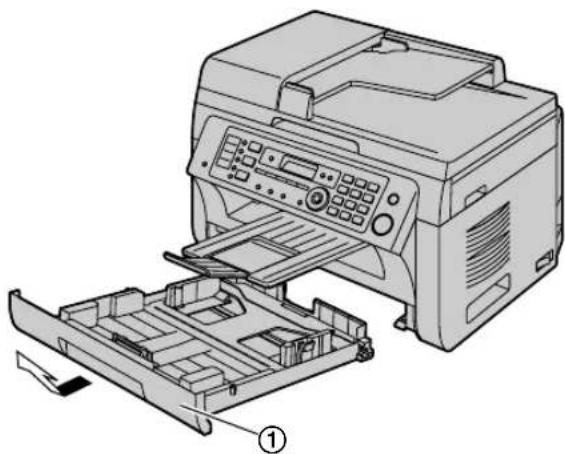 PANASONIC KX-MB2061PD - Uwaga dotycząca papieru: - 1