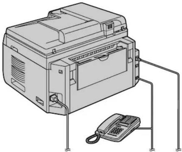 PANASONIC KX-MB2061PD - W razie braku sygnału wywołania faksu - 1