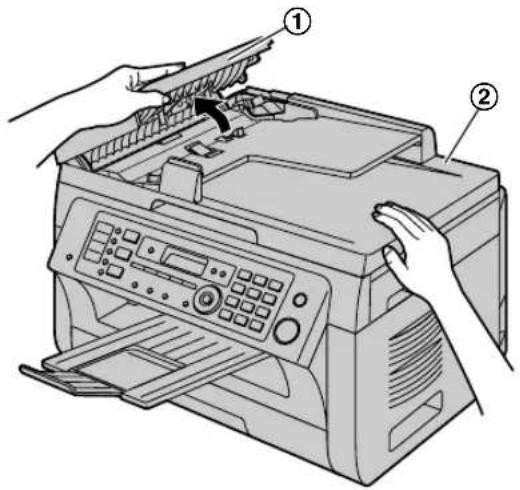 PANASONIC KX-MB2061PD - Ostrzeżenie: - 2