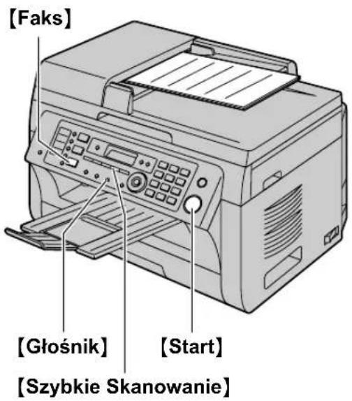 PANASONIC KX-MB2061PD - Korzystanie z automatycznego podajnika dokumentów - 1