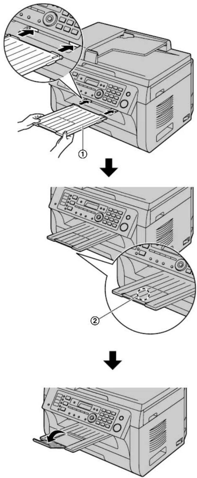 PANASONIC KX-MB2061PD - Taca wyjściowa - 1