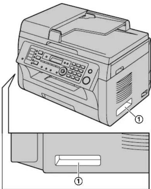 PANASONIC KX-MB2061PD - Przenoszenie urządzenia bazowego - 1
