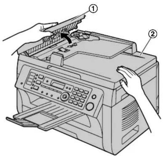 PANASONIC KX-MB2061PD - Ostrzeżenie: - 1