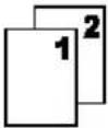 PANASONIC KX-MB2061PD - Kopiowanie N oryginałów na jednym arkuszu (N w 1) - 1