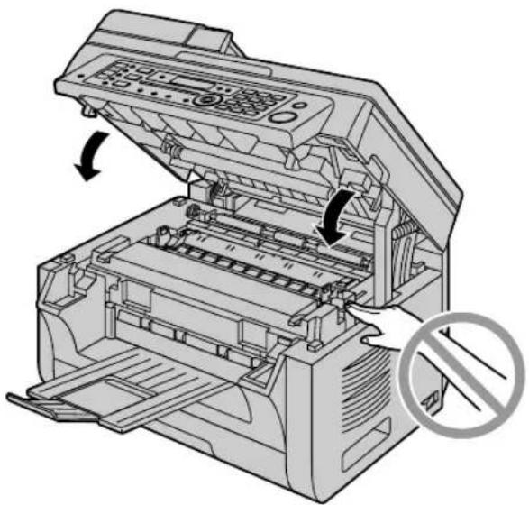 PANASONIC KX-MB2061PD - Ostrzeżenie: - 2