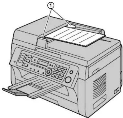 PANASONIC KX-MB2061PD - Korzystanie z automatycznego podajnika dokumentów - 1