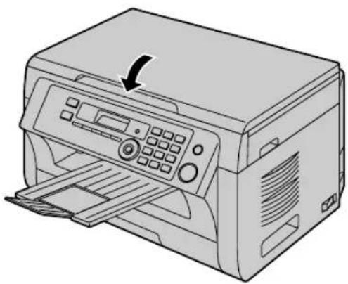 PANASONIC KX-MB2001PD - Biała płyta i szyba skanera - 3