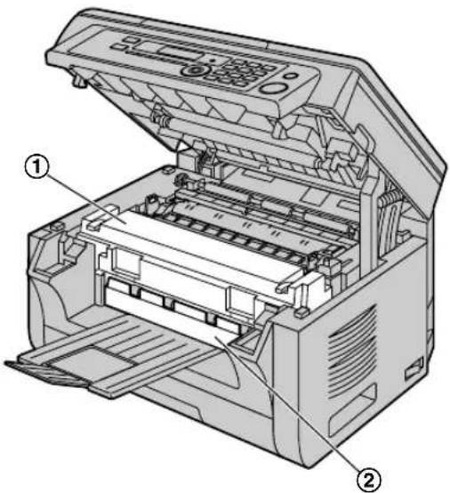 PANASONIC KX-MB2001PD - Uwaga: - 1