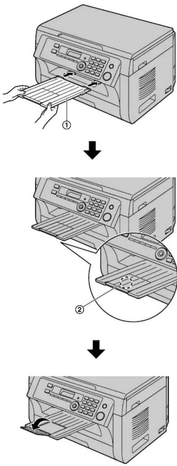 PANASONIC KX-MB2001PD - Taca wyjściowa - 1