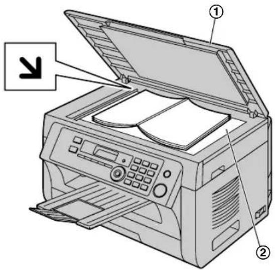 PANASONIC KX-MB2001PD - Ustawienia oryginału - 1