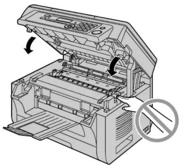 PANASONIC KX-MB2001PD - Ostrzeżenie: - 2