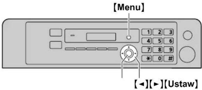 [Menu] [◀][►][Ustaw]