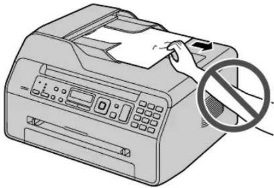 PANASONIC KX-MB1536PD - Ostrzeżenie: - 1