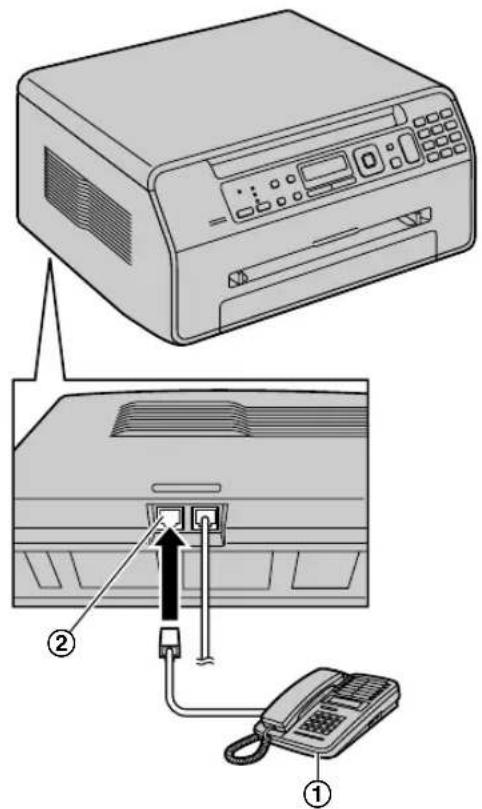 PANASONIC KX-MB1536PD - Programowanie urządzenia i aparatu zgłoszeniowego - 1