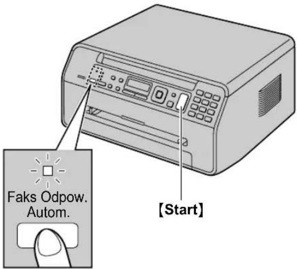 Faks Odpow. Autom. 【Start】