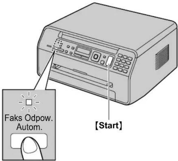 Faks Odpow. Autom. 【Start】