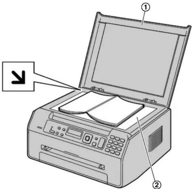 PANASONIC KX-MB1520PD - Ustawienia oryginału - 1