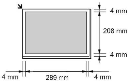 4 mm 208 mm 4 mm 4 mm 289 mm 4 mm