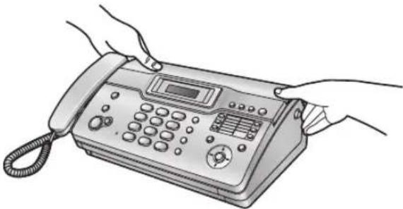 PANASONIC KX-FT938PD - Czyszczenie podajnika dokumentów / szyby skanera - 3