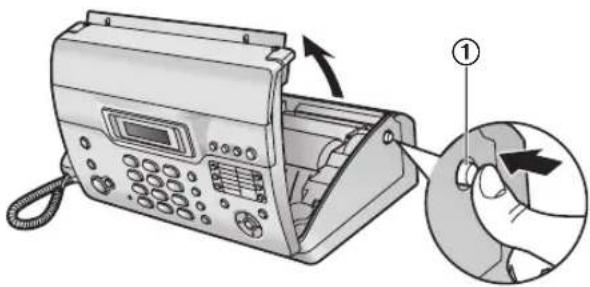 PANASONIC KX-FT938PD - Czyszczenie podajnika dokumentów / szyby skanera - 1