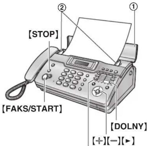 PANASONIC KX-FT938PD - Wysyłanie faksów przy użyciu książki telefonicznej / wybierania jednoprzyciskowego - 1