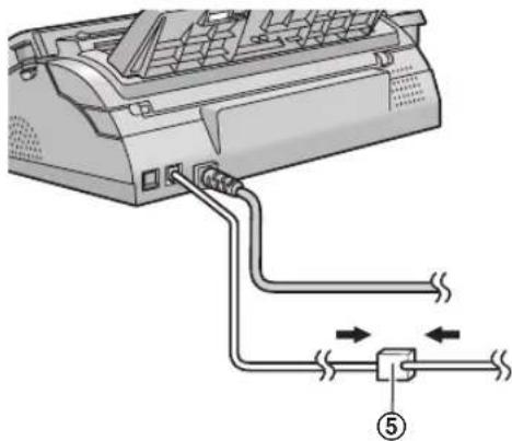 PANASONIC KX-FP218PD - Ostrzeżenie: - 2
