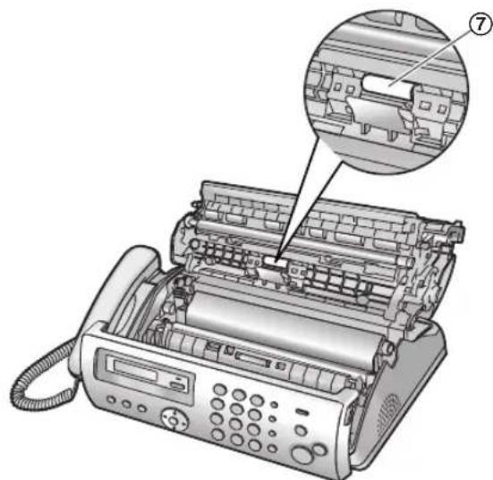 PANASONIC KX-FP218PD - Ostrzeżenie: - 2