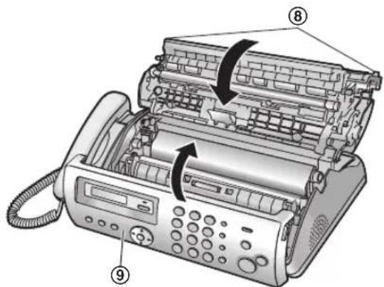 PANASONIC KX-FP218PD - Ostrzeżenie: - 3
