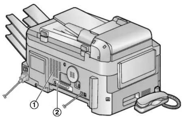PANASONIC KX-FLB853PD - Elektryczność statyczna - 1