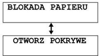 PANASONIC KX-FLB853PD - Kiedy papier zablokuje się wewnątrz urządzenia - 1