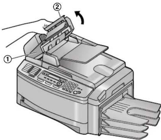 PANASONIC KX-FLB853PD - Ostrzeżenie: - 2