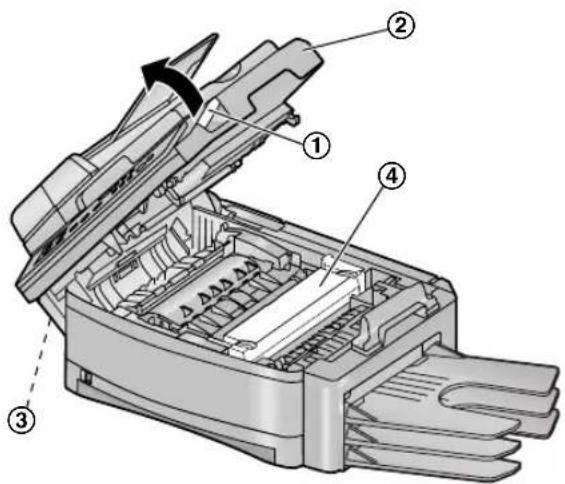 PANASONIC KX-FLB853PD - Ostrzeżenie: - 3