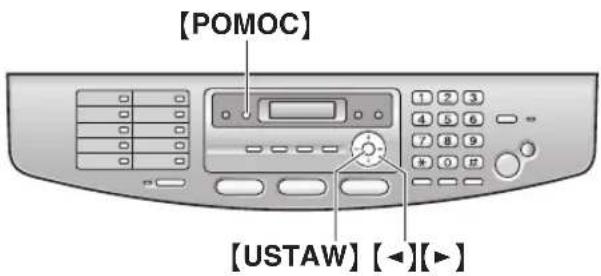 PANASONIC KX-FLB853PD - Funkcja pomocy - 1