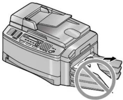 PANASONIC KX-FLB853PD - Ostrzeżenie: - 1
