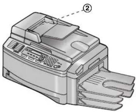 PANASONIC KX-FLB853PD - Włączanie przełącznika zasilania - 2